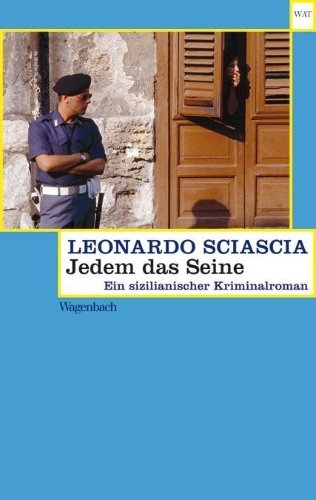 Buchcover und Innenansicht für das Buch: Jedem das Seine