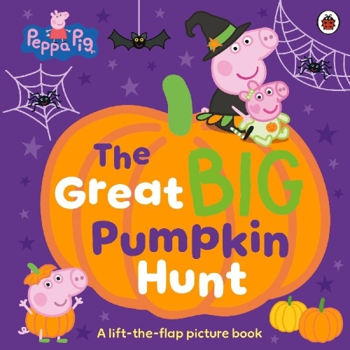 Buchcover und Innenansicht für das Buch: Peppa Pig: The Great Big Pumpkin Hunt