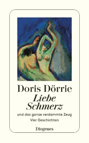 Buchcover und Innenansicht für das Buch: Liebe Schmerz und das ganze verdammte Zeug
