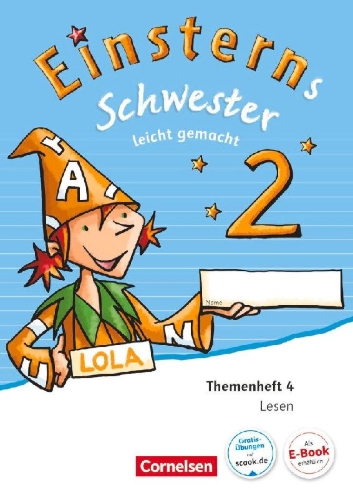 Buchcover und Innenansicht für das Buch: Einsterns Schwester - Sprache und Lesen - Ausgabe 2015 - 2. Schuljahr
