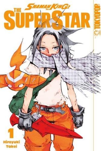 Buchcover und Innenansicht für das Buch: Shaman King - The Super Star 01