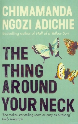 Buchcover und Innenansicht für das Buch: The Thing Around Your Neck