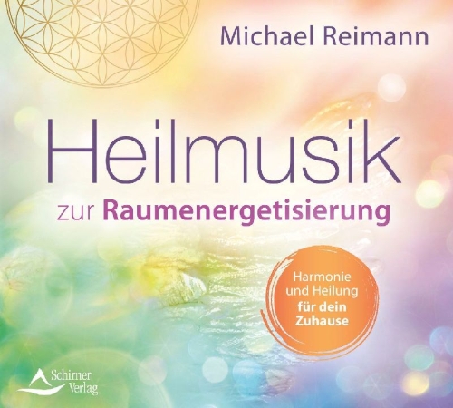 Buchcover und Innenansicht für das Buch: Heilmusik zur Raumenergetisierung