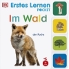 Buchcover und Innenansicht für das Buch: Erstes Lernen Pocket. Im Wald