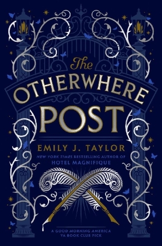 Buchcover und Innenansicht für das Buch: The Otherwhere Post