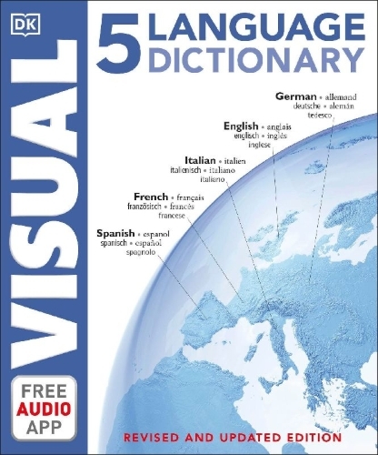 Buchcover und Innenansicht für das Buch: 5 Language Visual Dictionary