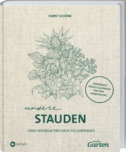 Buchcover und Innenansicht für das Buch: MDR Garten - Unsere Stauden