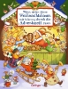 Buchcover und Innenansicht für das Buch: Wenn sieben kleine Weihnachtshasen mit Schwung durch die Adventszeit rasen