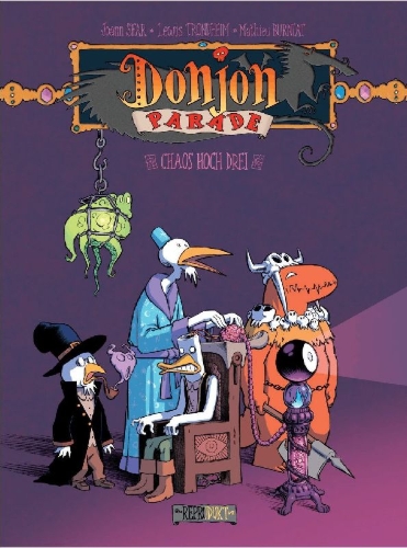 Buchcover und Innenansicht für das Buch: Donjon Parade 12