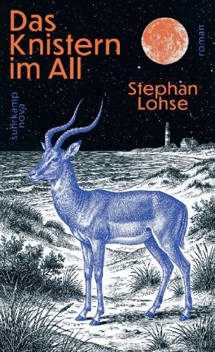 Buchcover und Innenansicht für das Buch: Das Knistern im All
