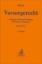Buchcover und Innenansicht für das Buch: Vorsorgerecht