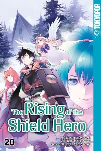 Buchcover und Innenansicht für das Buch: The Rising of the Shield Hero 20