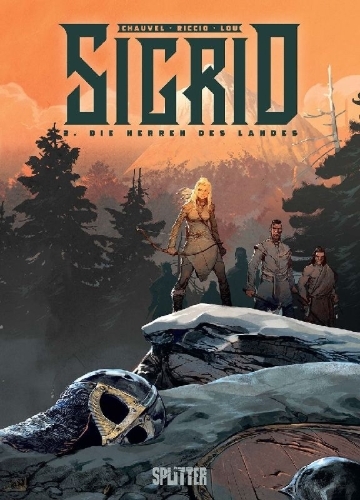 Buchcover und Innenansicht für das Buch: Sigrid. Band 2