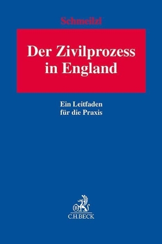 Buchcover und Innenansicht für das Buch: Der Zivilprozess in England