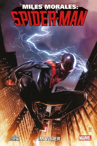 Buchcover und Innenansicht für das Buch: Miles Morales: Spider-Man (2022) #1-#5