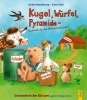 Buchcover und Innenansicht für das Buch: Kugel, Würfel, Pyramide ... kennst du die Unterschiede?