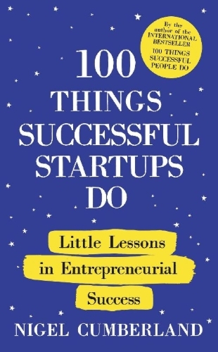 Buchcover und Innenansicht für das Buch: 100 Things Successful Startups Do