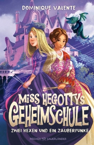 Buchcover und Innenansicht für das Buch: Witchspark