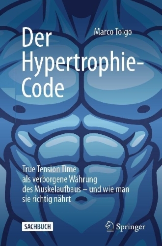 Buchcover und Innenansicht für das Buch: Der Hypertrophie-Code