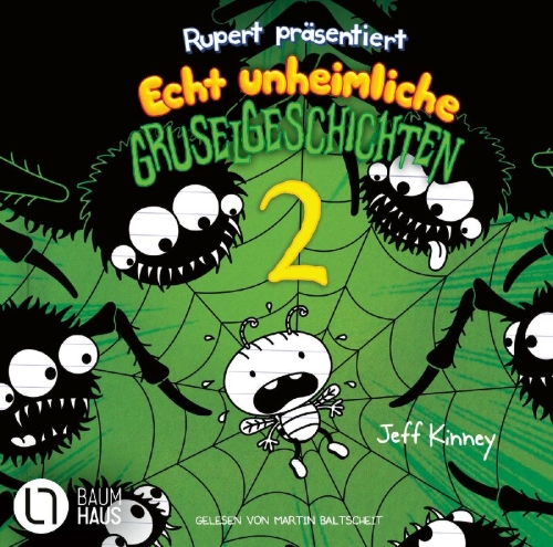Buchcover und Innenansicht für das Buch: Rowley Jefferson's Awesome Friendly Spooky Stories 2