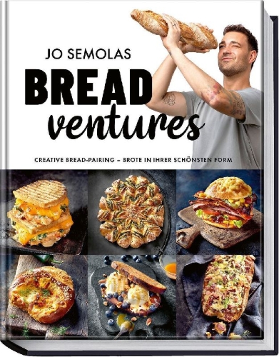 Buchcover und Innenansicht für das Buch: Jo Semolas BREADventures