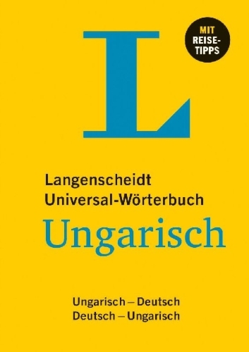 Buchcover und Innenansicht für das Buch: Langenscheidt Universal-Wörterbuch Ungarisch