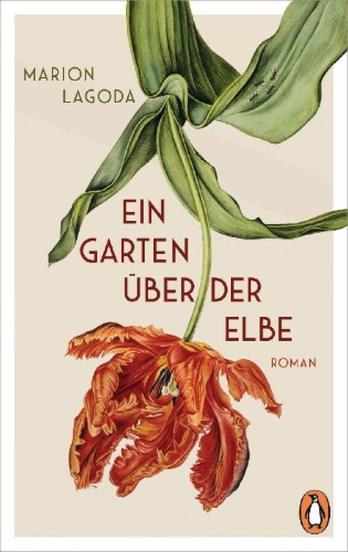 Buchcover und Innenansicht für das Buch: Ein Garten über der Elbe