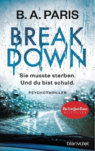 Buchcover und Innenansicht für das Buch: The Breakdown