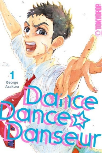 Buchcover und Innenansicht für das Buch: Dance Dance Danseur 2in1 01