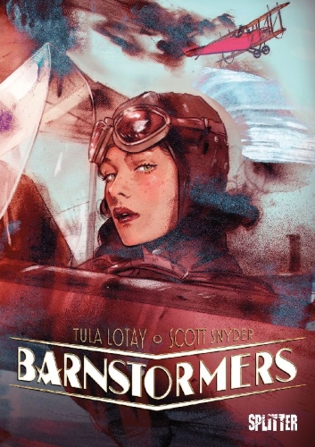 Buchcover und Innenansicht für das Buch: Barnstormers