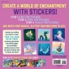 Buchcover und Innenansicht für das Buch: Paint by Sticker Kids: Mermaids & Magic!