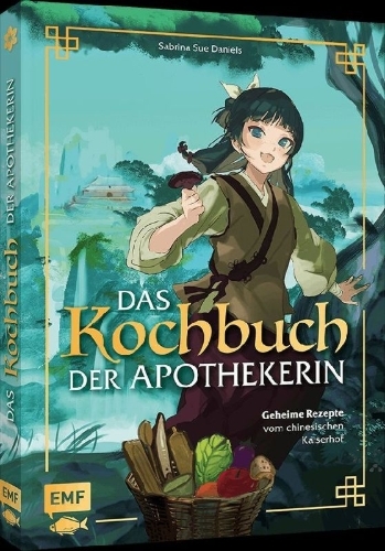 Buchcover und Innenansicht für das Buch: Das Kochbuch der Apothekerin