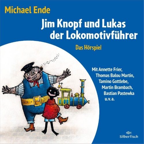 Buchcover und Innenansicht für das Buch: Jim Knopf und Lukas der Lokomotivführer - Das Hörspiel