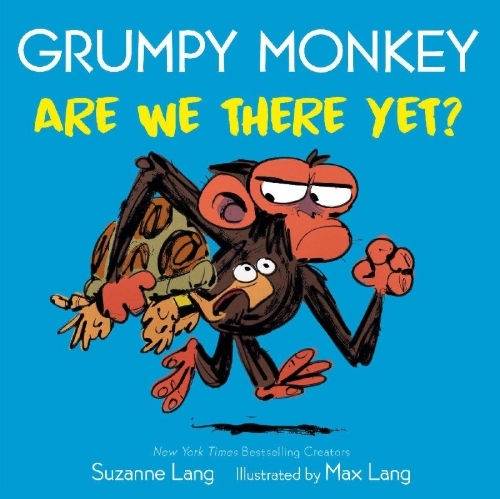 Buchcover und Innenansicht für das Buch: Grumpy Monkey Are We There Yet?