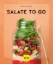 Buchcover und Innenansicht für das Buch: Salate to go