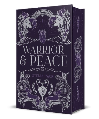 Buchcover und Innenansicht für das Buch: Warrior & Peace