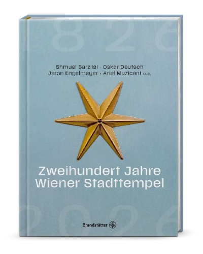 Buchcover und Innenansicht für das Buch: 200 Jahre Wiener Stadttempel