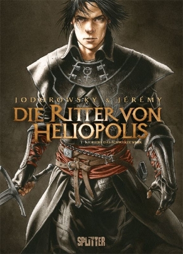 Buchcover und Innenansicht für das Buch: Les chevaliers d'Héliopolis