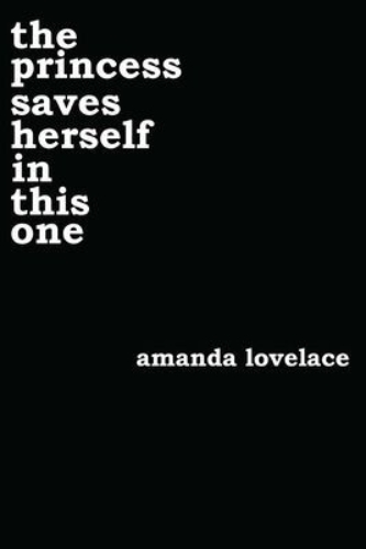 Buchcover und Innenansicht für das Buch: The Princess Saves Herself in This One