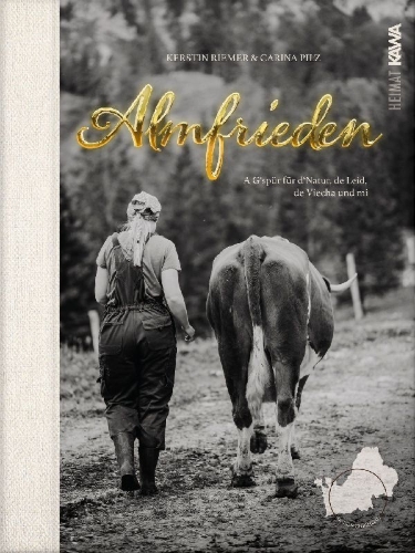 Buchcover und Innenansicht für das Buch: Almfrieden