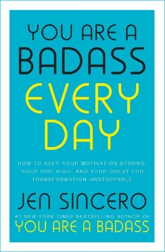 Buchcover und Innenansicht für das Buch: You Are a Badass Every Day
