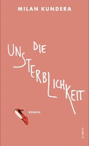 Buchcover und Innenansicht für das Buch: L'immortalité
