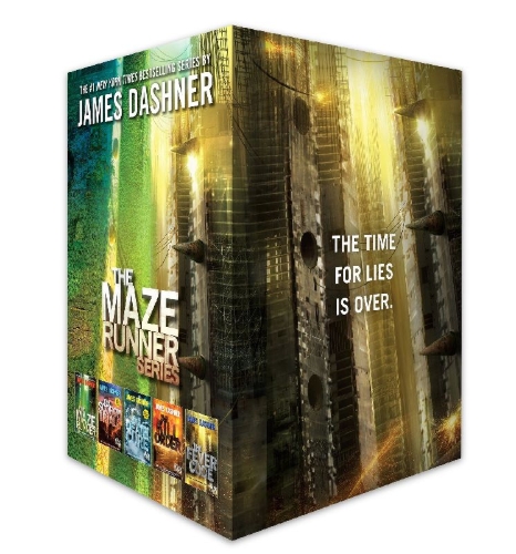 Buchcover und Innenansicht für das Buch: The Maze Runner Series 1-5