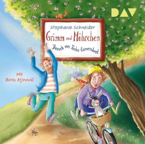 Buchcover und Innenansicht für das Buch: Grimm und Möhrchen - Teil 5: Besuch von Tante Camembert