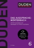 Buchcover und Innenansicht für das Buch: Duden - Das Aussprachewörterbuch