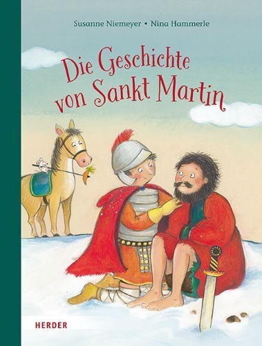Buchcover und Innenansicht für das Buch: Die Geschichte von Sankt Martin