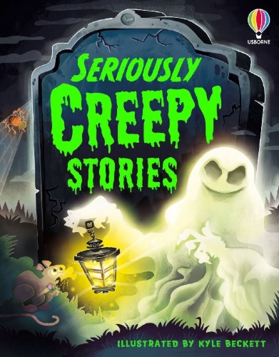 Buchcover und Innenansicht für das Buch: Seriously Creepy Stories