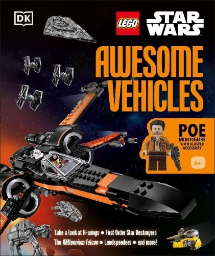 Buchcover und Innenansicht für das Buch: LEGO Star Wars Awesome Vehicles