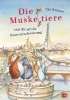 Buchcover und Innenansicht für das Buch: Die Muskeltiere und die große Käseverschwörung