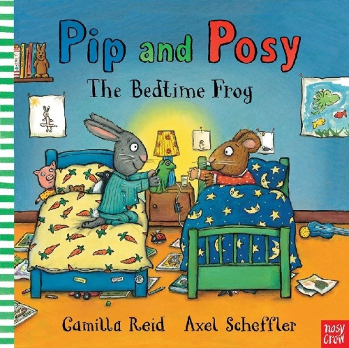 Buchcover und Innenansicht für das Buch: Pip and Posy: The Bedtime Frog